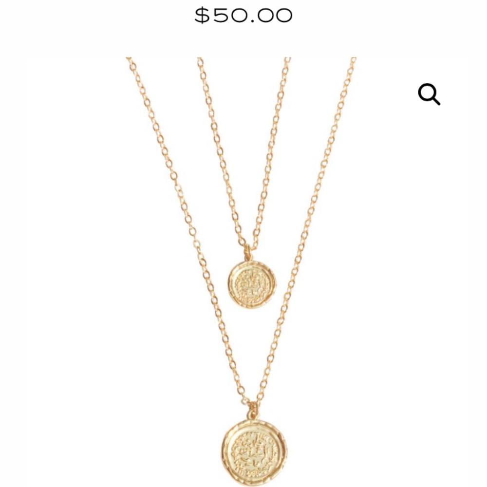 Gold Layer Necklace 🧡💛🧡
